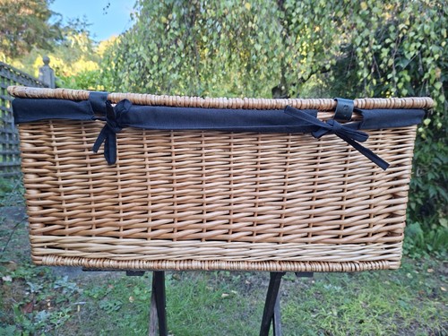 Basket wicker hamper - wicker,