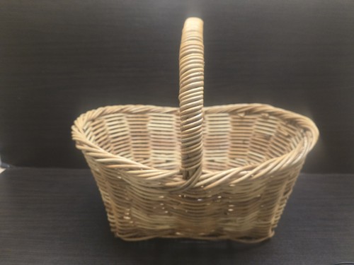 Large wicker basket - basket, 49x38x40cm