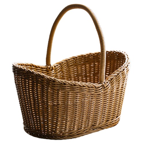 Large wicker basket with - wicker,