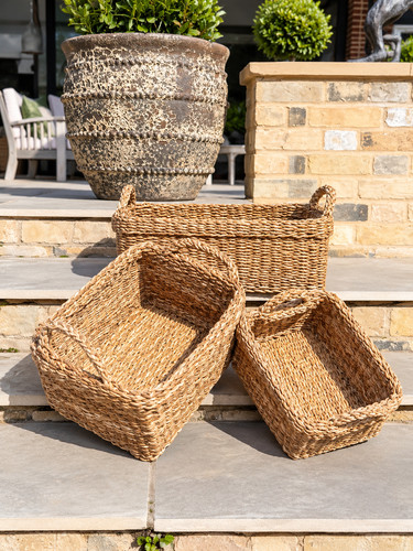 Chunky woven seagrass - woven,