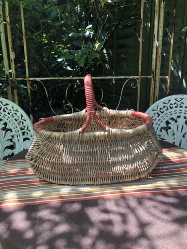 Vintage wicker farmhouse style - vintage,