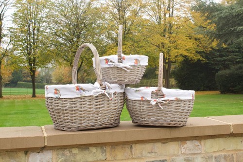 Grey wash wicker shopper - grey-wash,