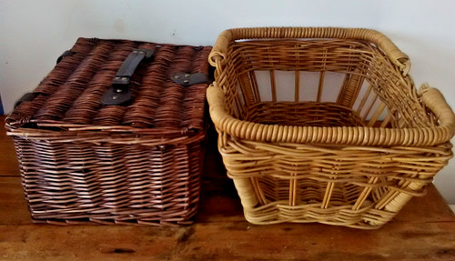 Large wicker baskets m s - x, m&s