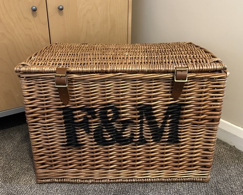 Large hamper basket - large, f&m