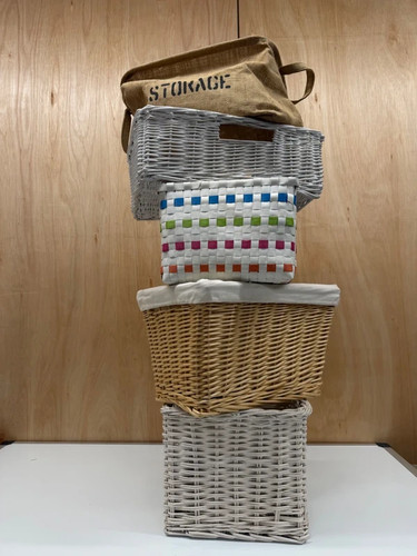 Large wicker woven - large, &
