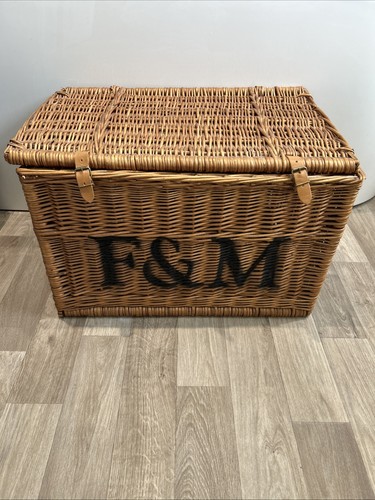 Fortnum mason large wicker - &,