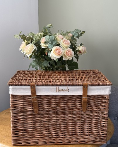Large harrods basket wicker - large,
