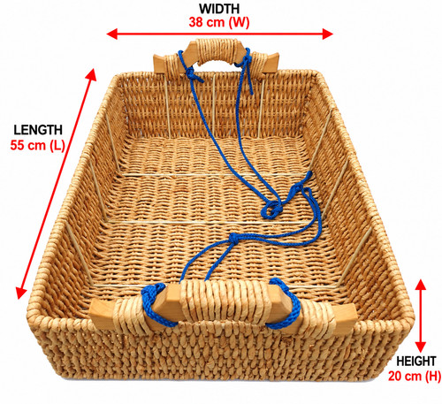 Large wicker picnic - large,