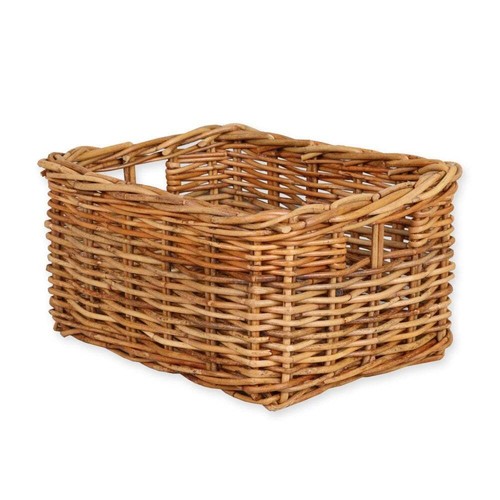Rectangular honey rattan deep - rectangular,
