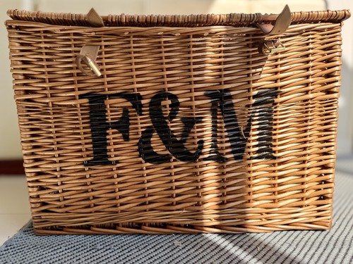 Fortnum mason large wicker - &,