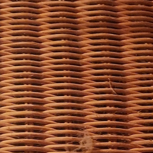 Large brown wicker basket - large,