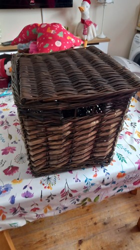 Wicker basket large - basket,