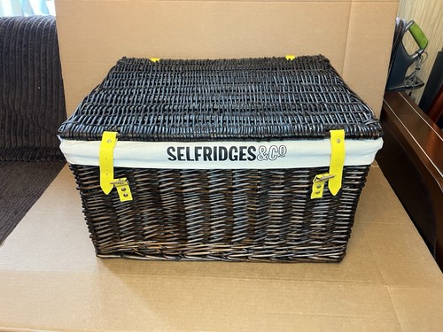 Selfridges wicker hamper - selfridges,