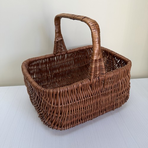 Vintage wicker shopping - vintage,
