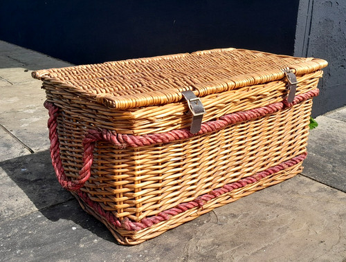 Vintage wicker basket - 3,