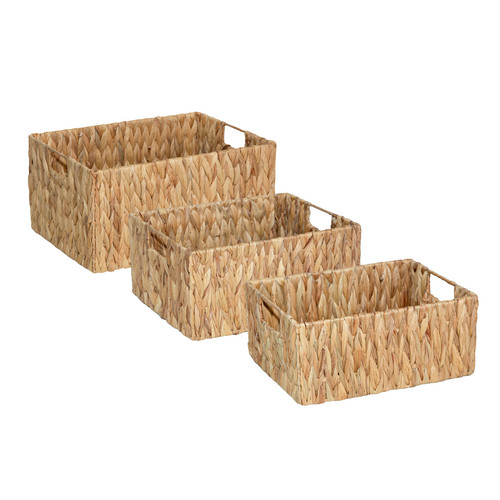 Water hyacinth wicker storage - wicker,