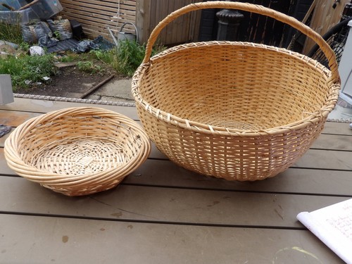 Large wicker egg - , with